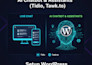 setup wordpress live chat, ai chatbot and assistants
